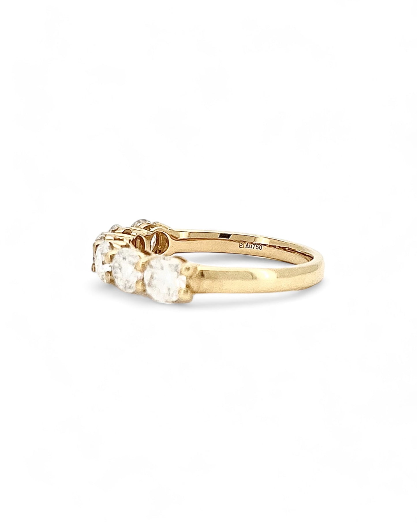 Promise Moissanite Band Ring