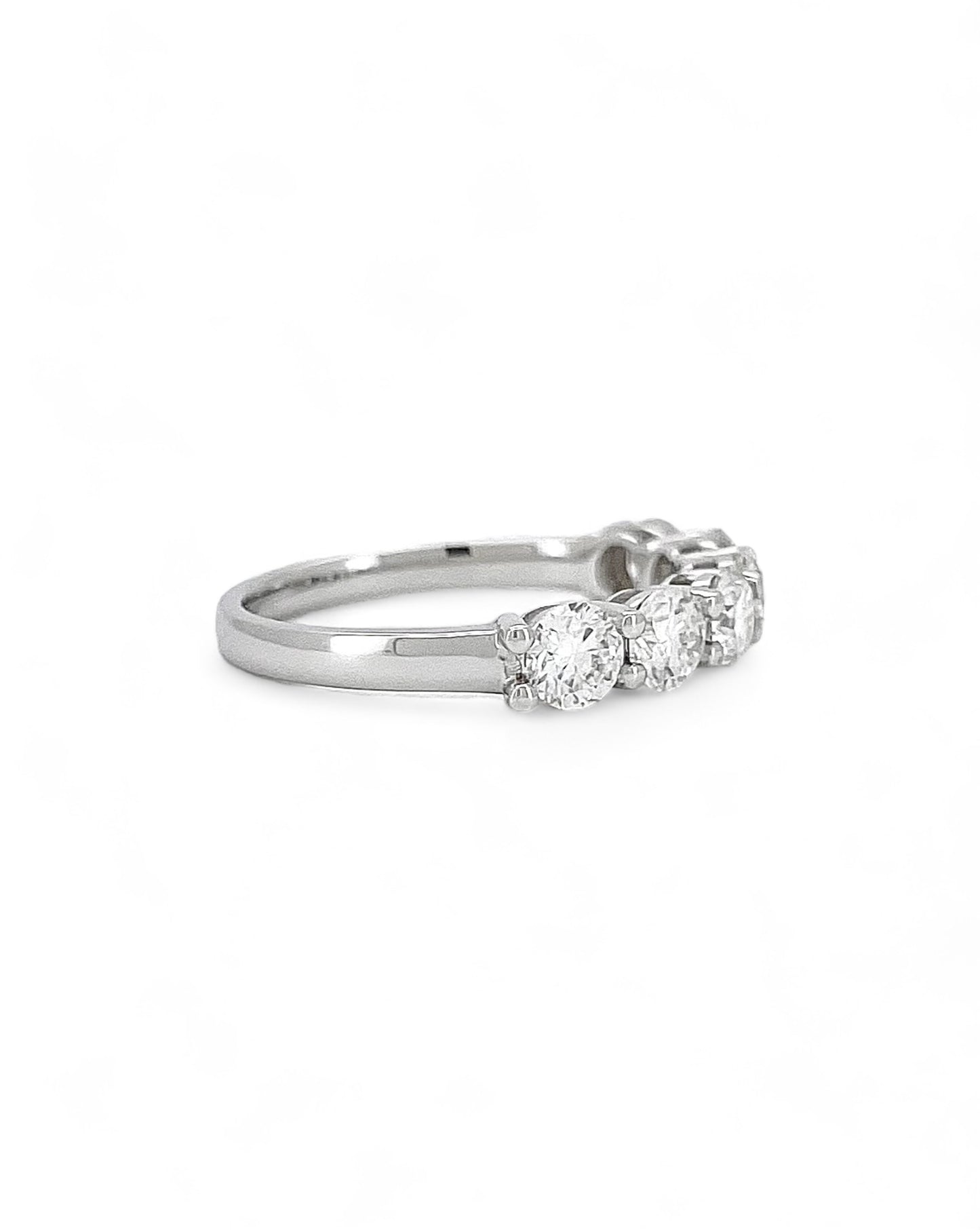Promise Moissanite Band Ring