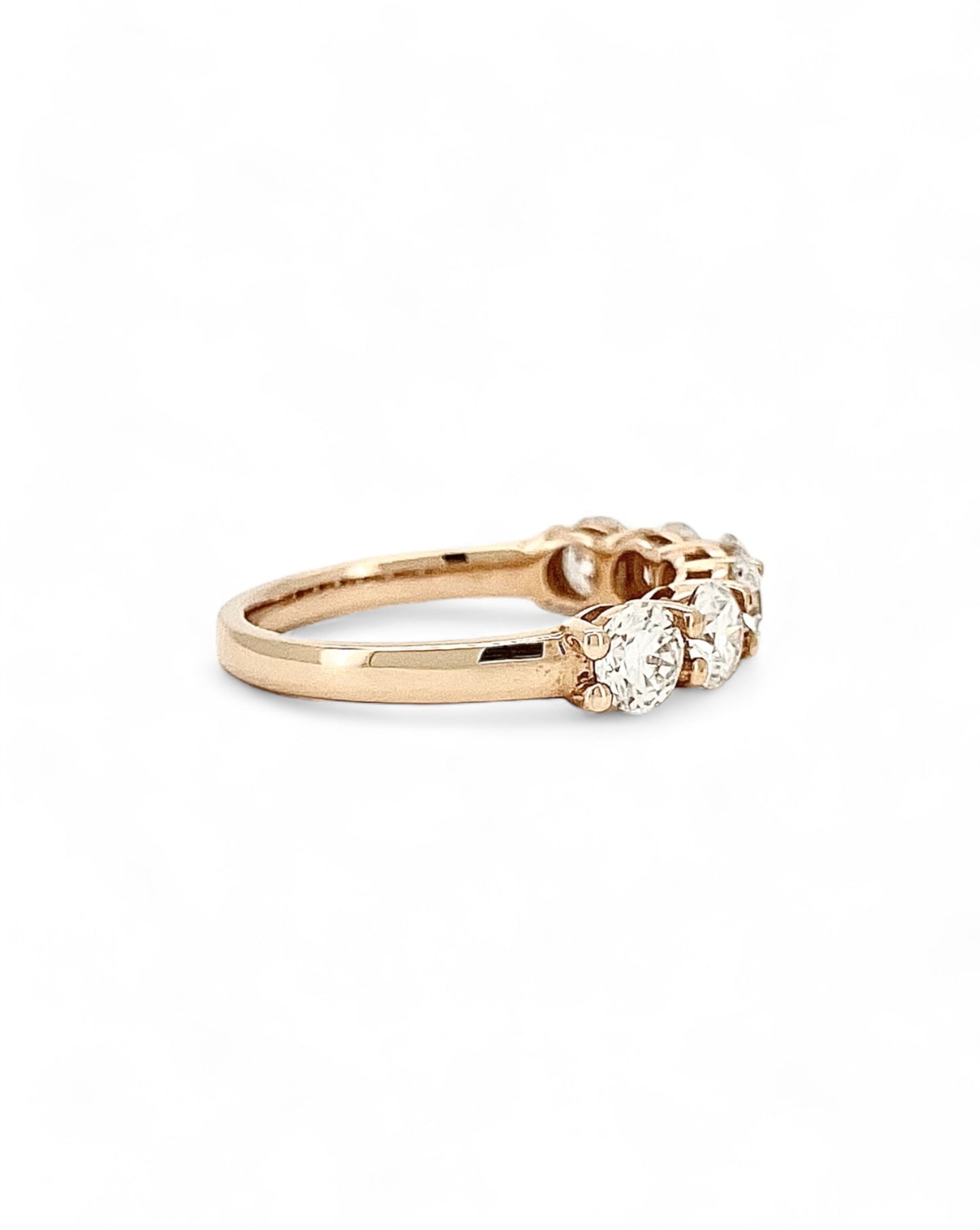 Promise Moissanite Band Ring