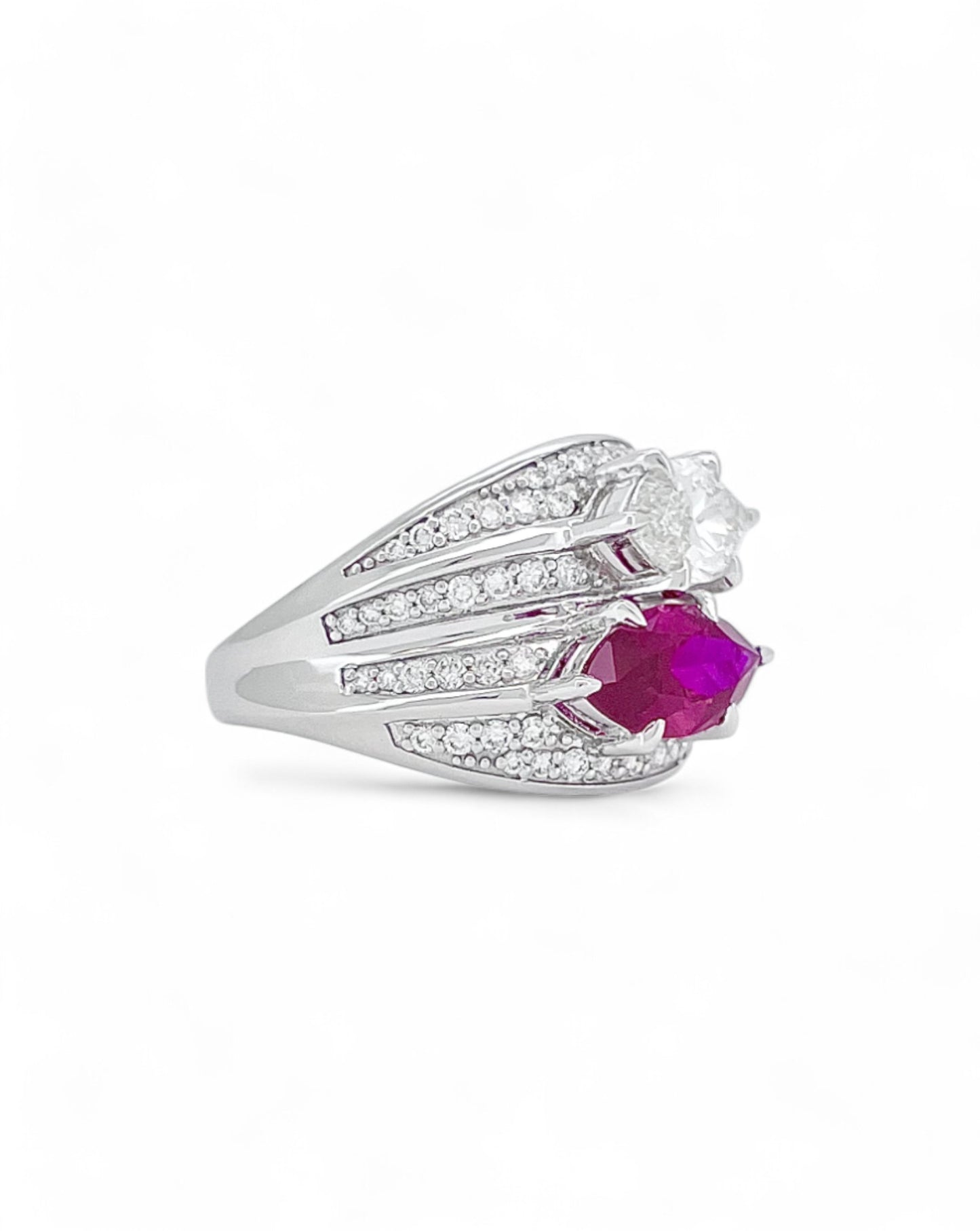 Heirloom Royal Blossom Diamond Ring