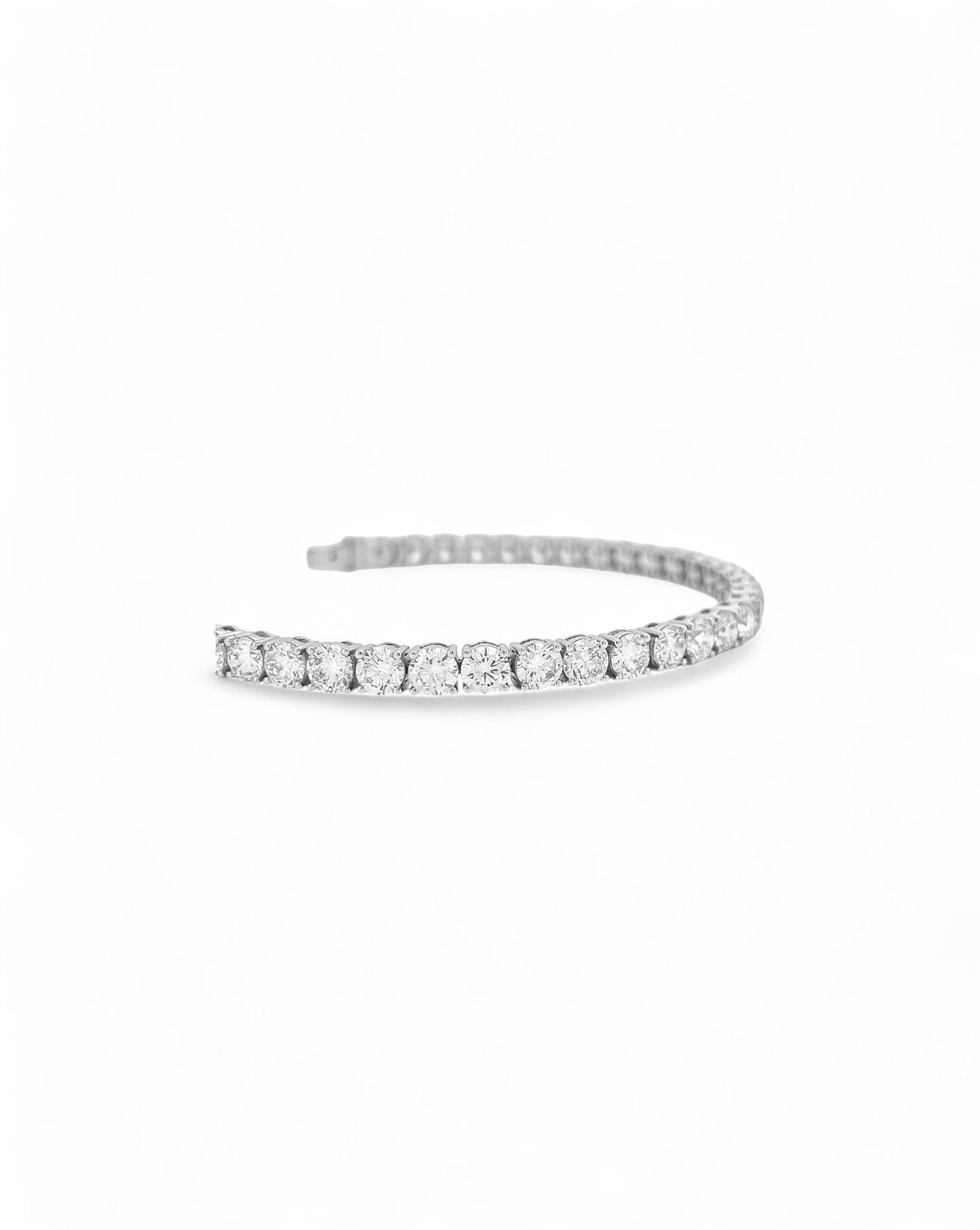 Moonlight Round Lab Diamond Tennis Bracelet