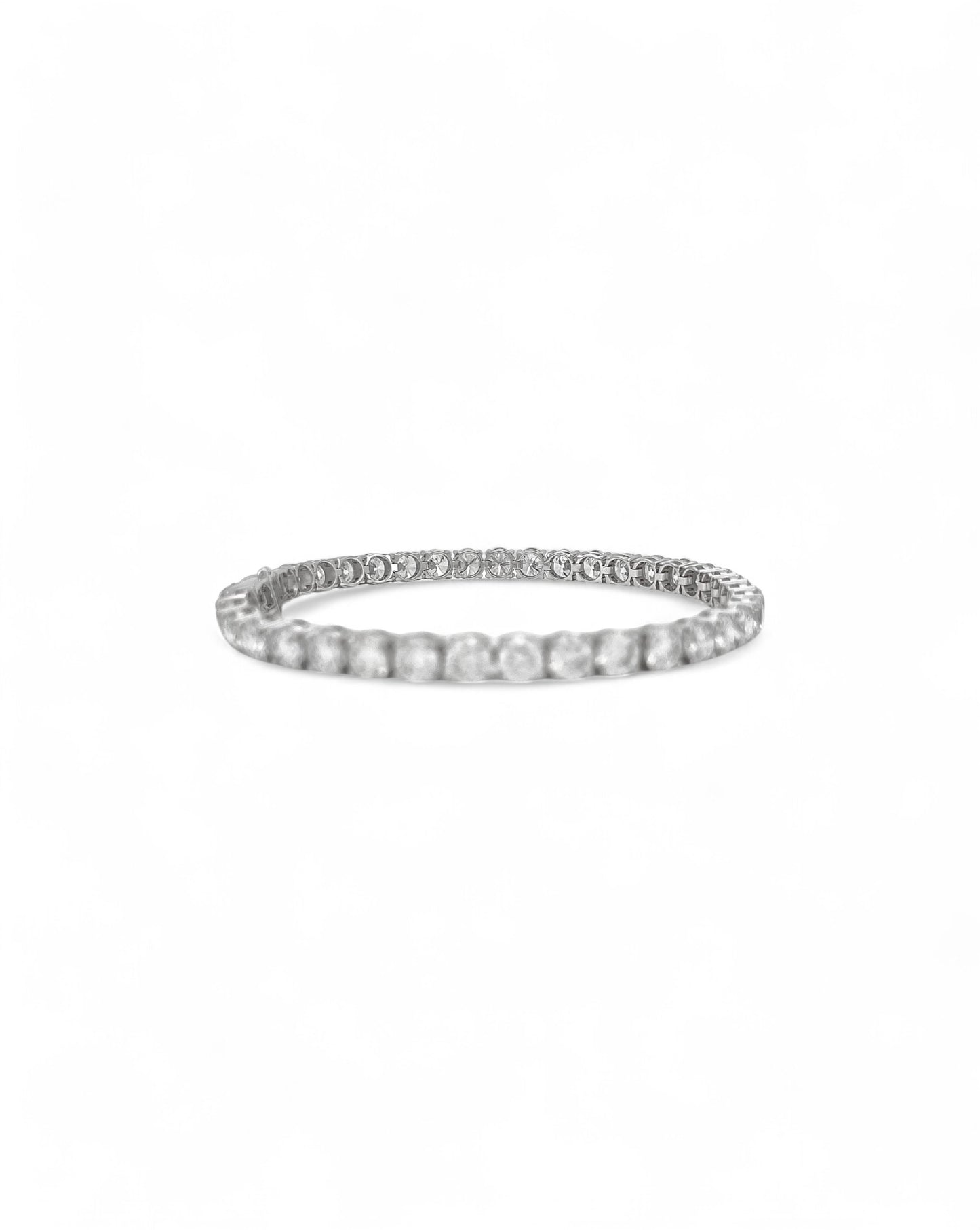 Moonlight Round Lab Diamond Tennis Bracelet