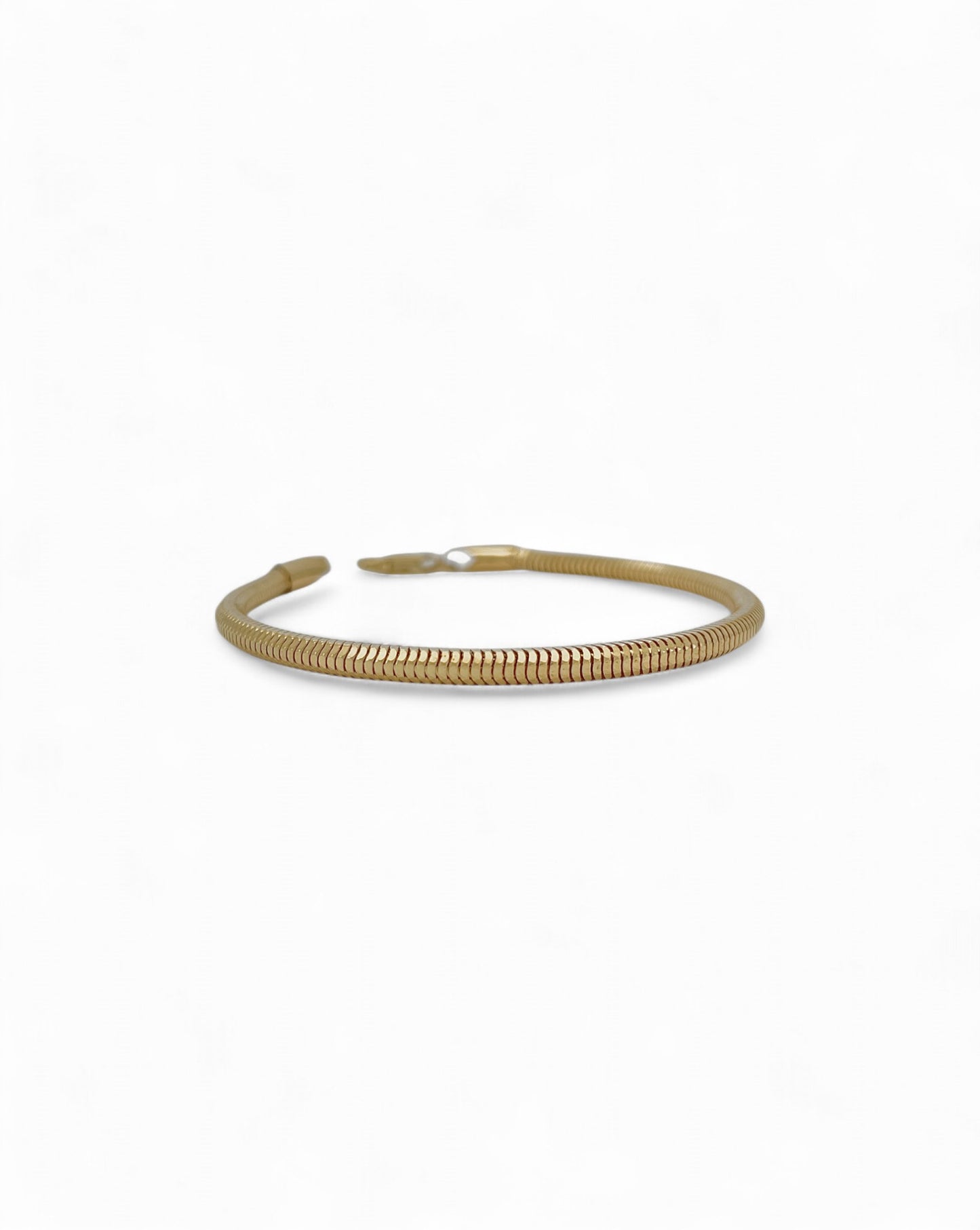 Heirloom Serpentine Gold Cuff