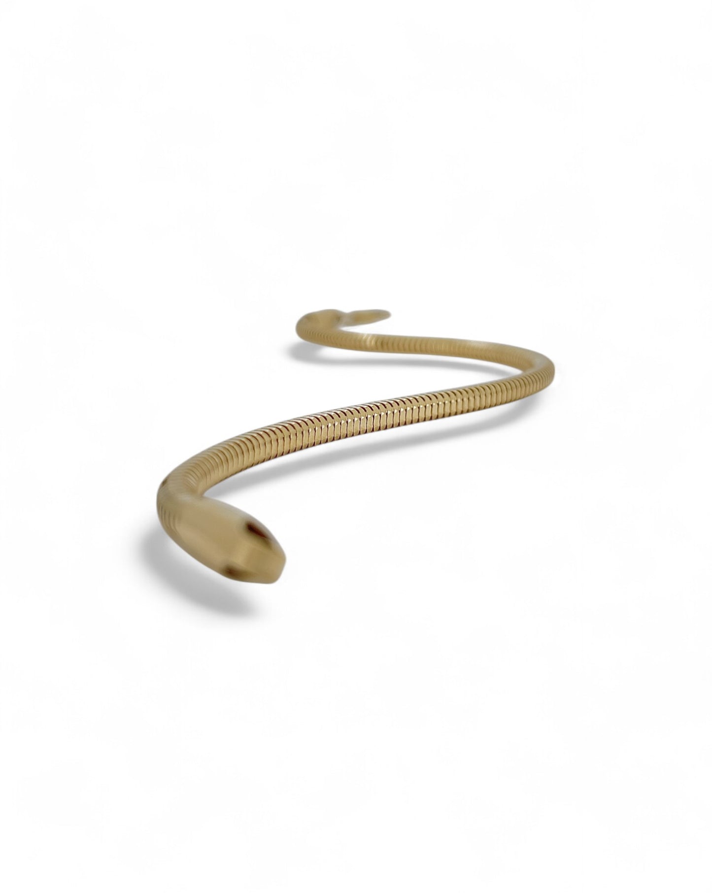 Heirloom Serpentine Gold Cuff