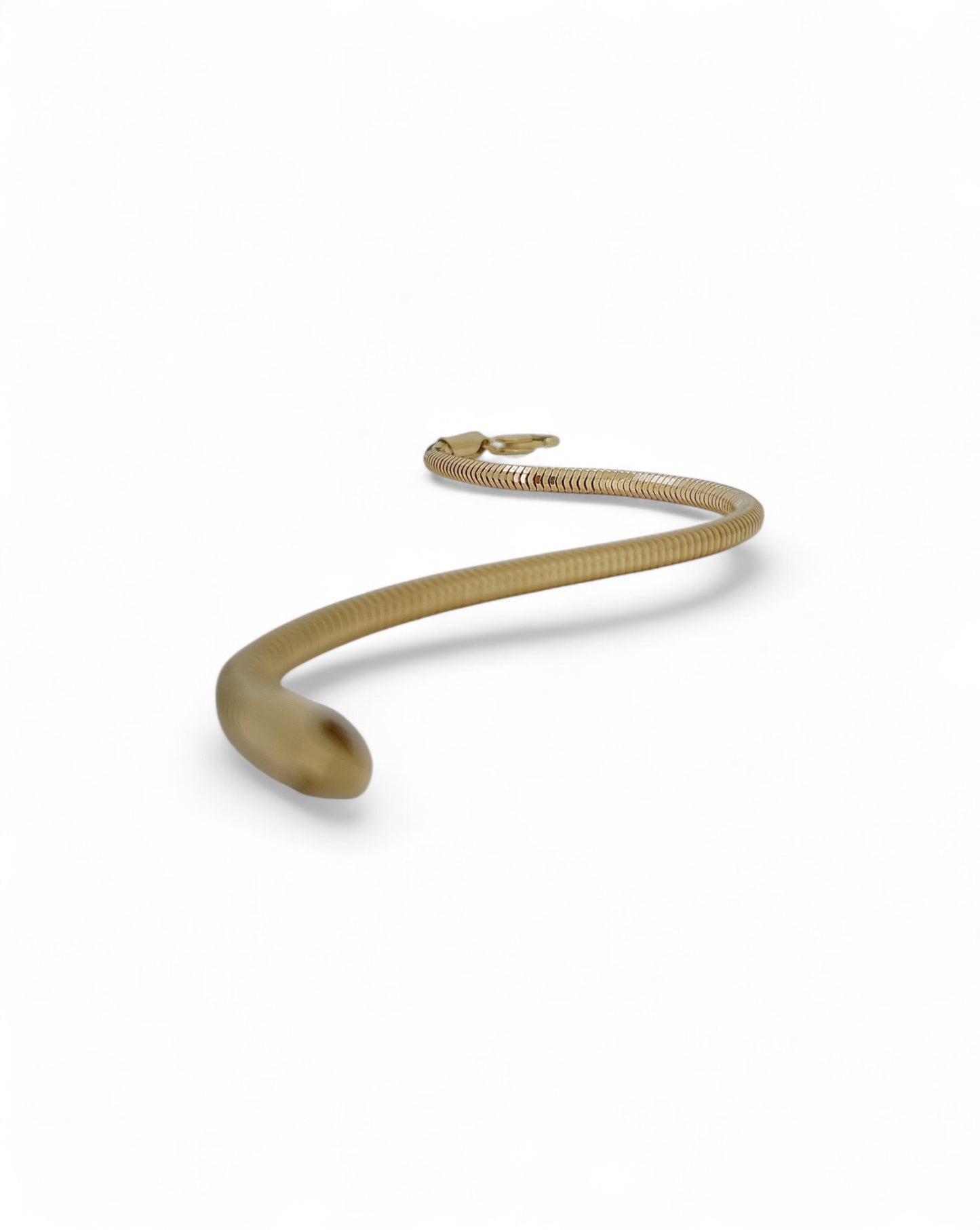 Heirloom Serpentine Gold Cuff