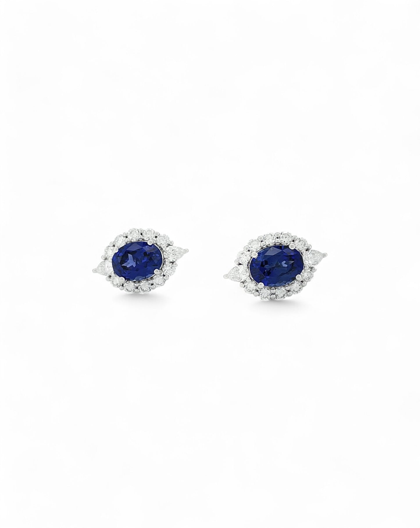 Heirloom Exquisite Sapphire Stud Earrings