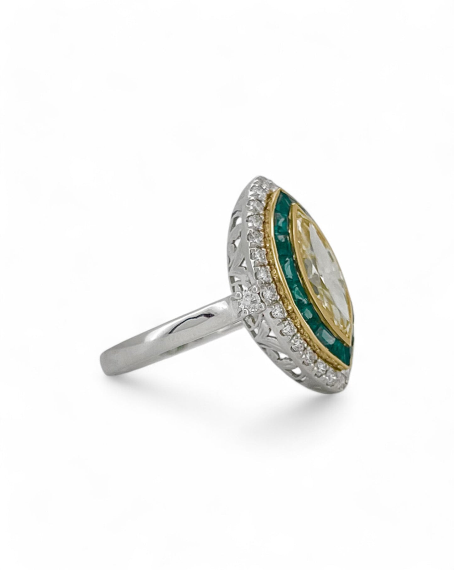 Heirloom Fitzgerald Marquise Diamond Ring
