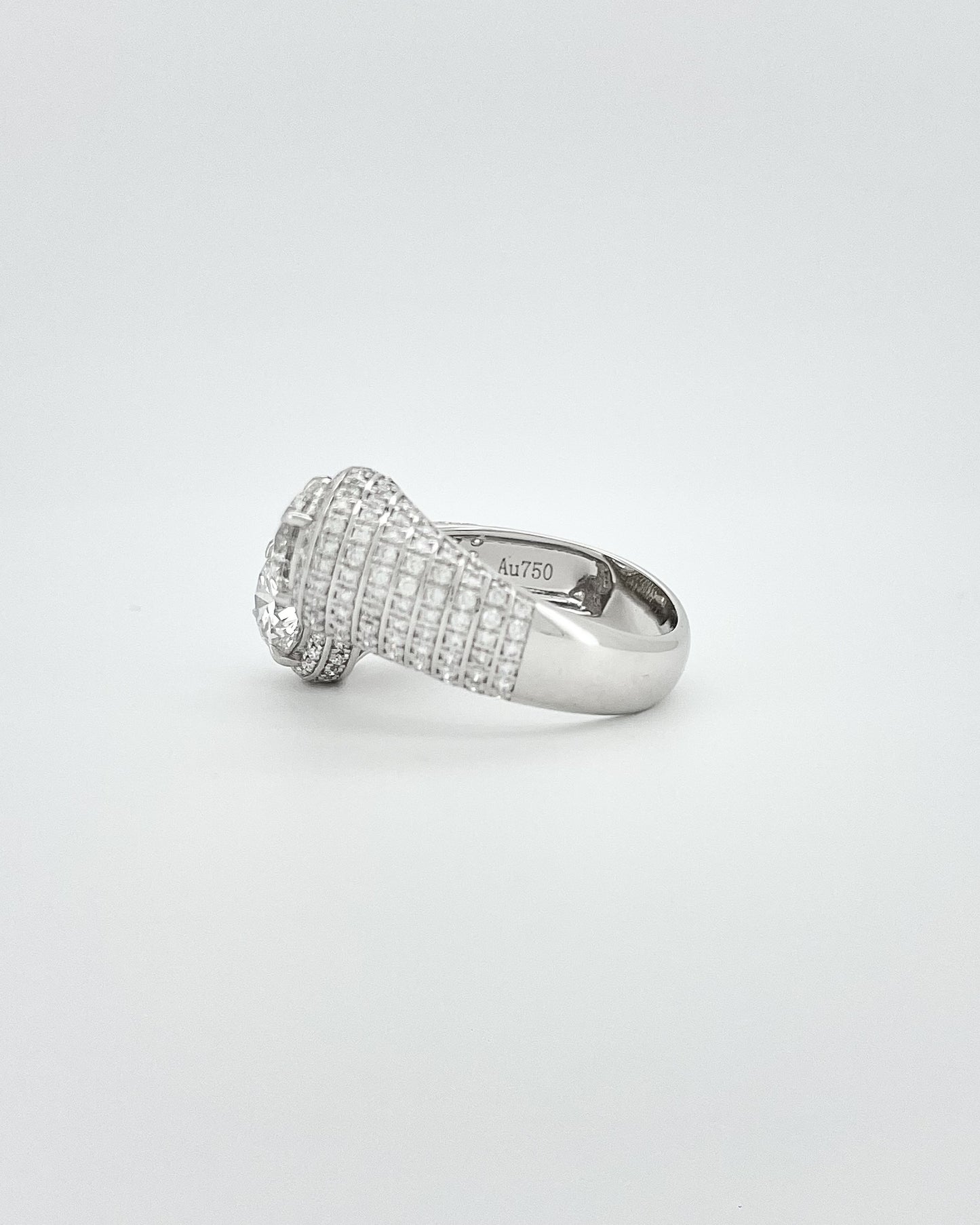 Heirloom Celestial Duo Diamond Signet Rings