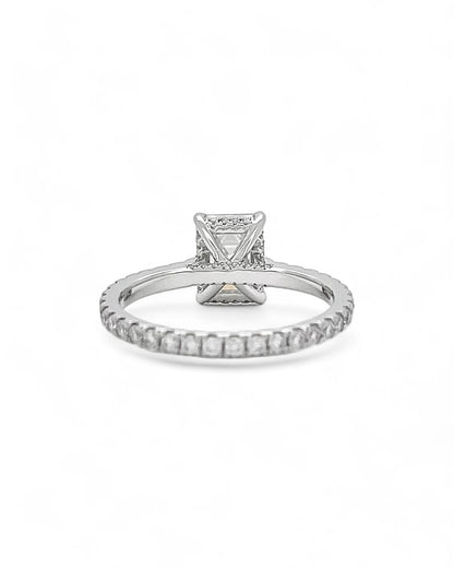 Privé Emerald Cut Moissanite Ring