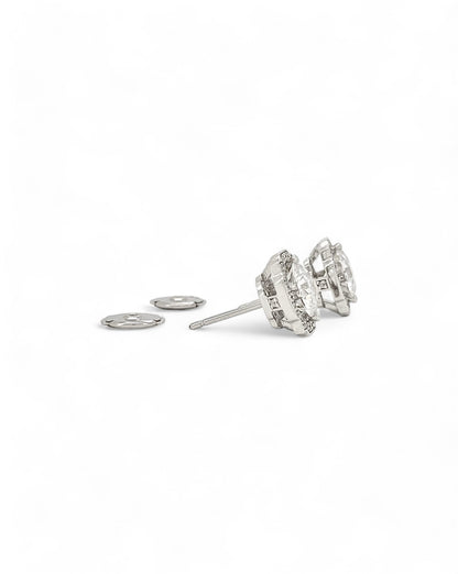 Empress Aura Moissanite Earrings