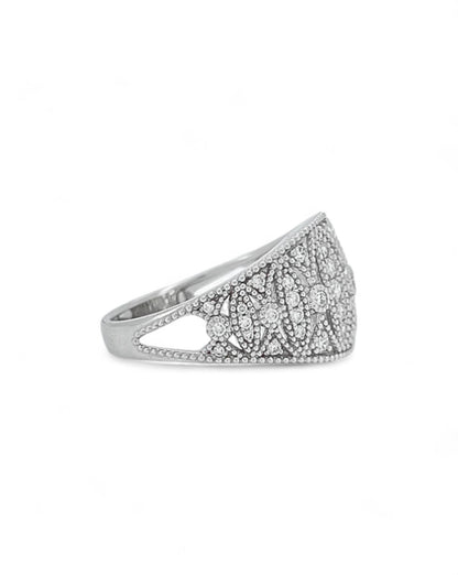 Heirloom Lace Glamour Diamond Ring