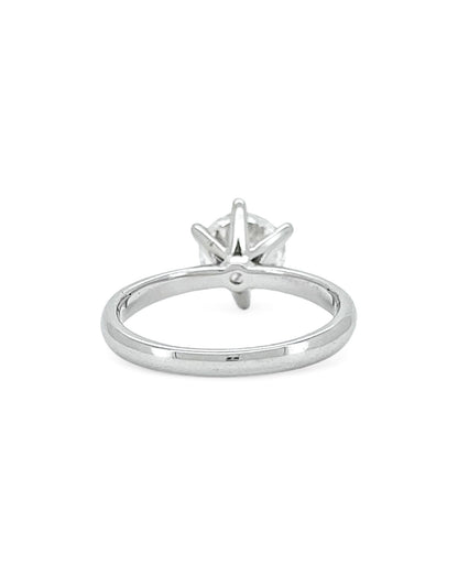 Classic Round Moissanite Ring