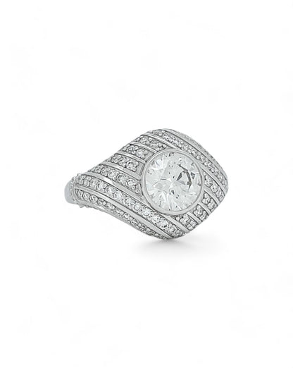 Heirloom Round Diamond Ring