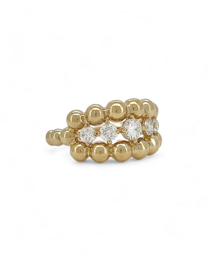 Heirloom Gilded Constellation Diamond Ring