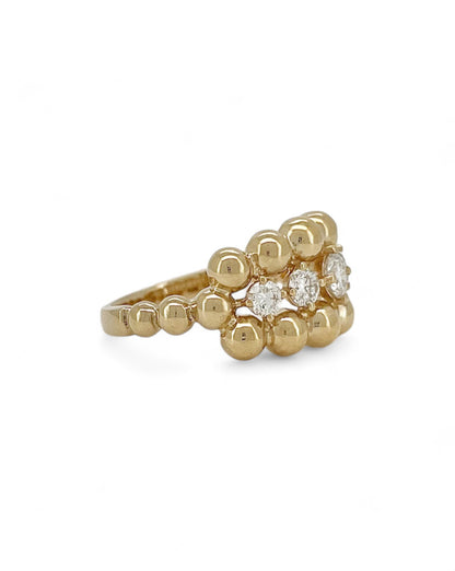 Heirloom Gilded Constellation Diamond Ring