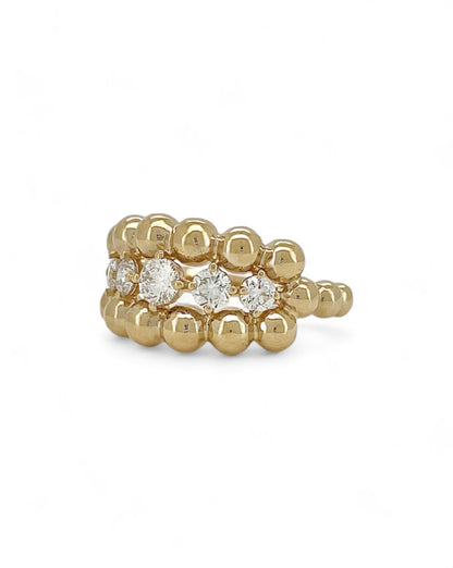 Heirloom Gilded Constellation Diamond Ring