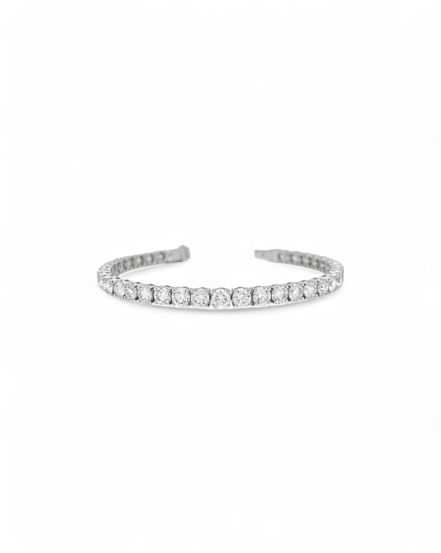 Moonlight Round Lab Diamond Tennis Bracelet