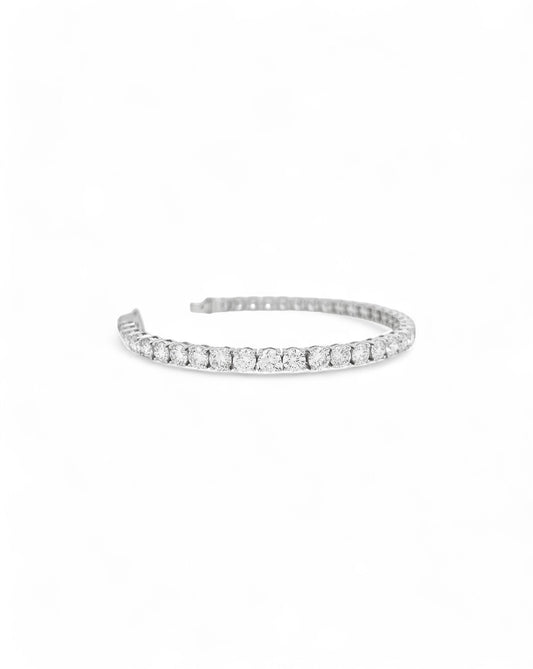 Moonlight Round Lab Diamond Tennis Bracelet