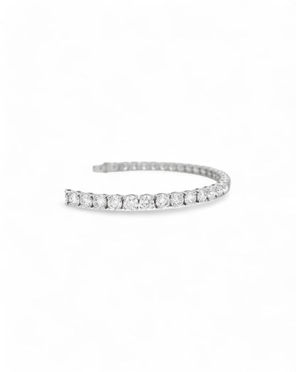 Moonlight Round Lab Diamond Tennis Bracelet