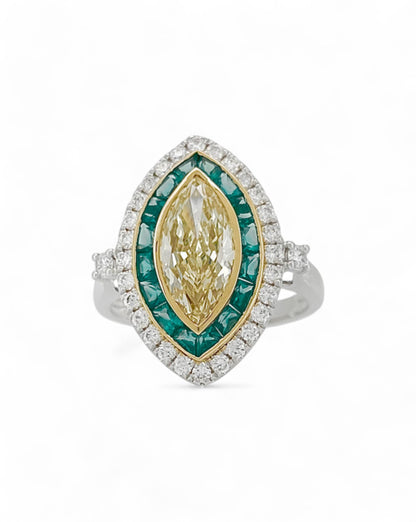 Heirloom Fitzgerald Marquise Diamond Ring