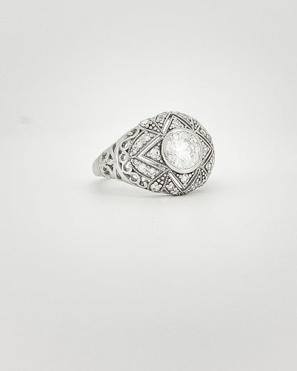 Heirloom Duchess Art Deco Diamond Ring