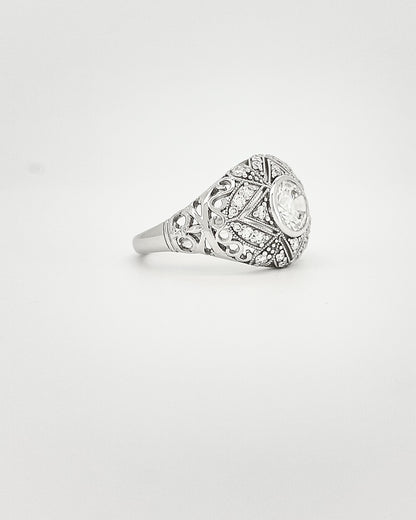 Heirloom Duchess Art Deco Diamond Ring