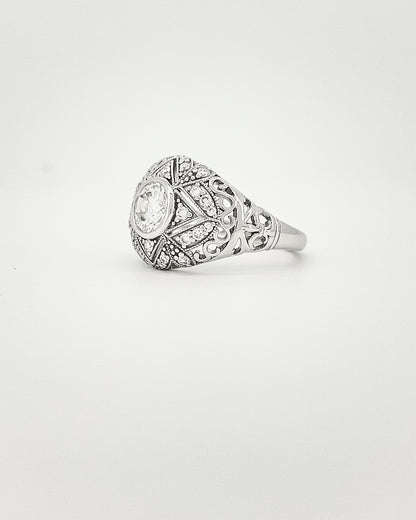 Heirloom Duchess Art Deco Diamond Ring