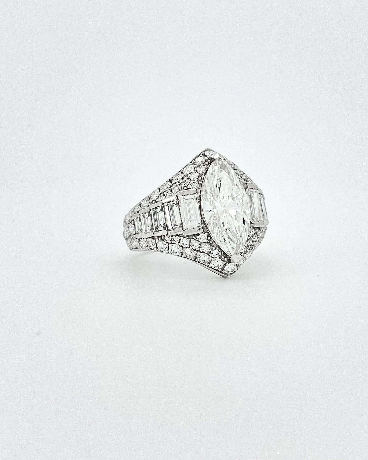 Heirloom Majestic Marquise Diamond Statement Ring