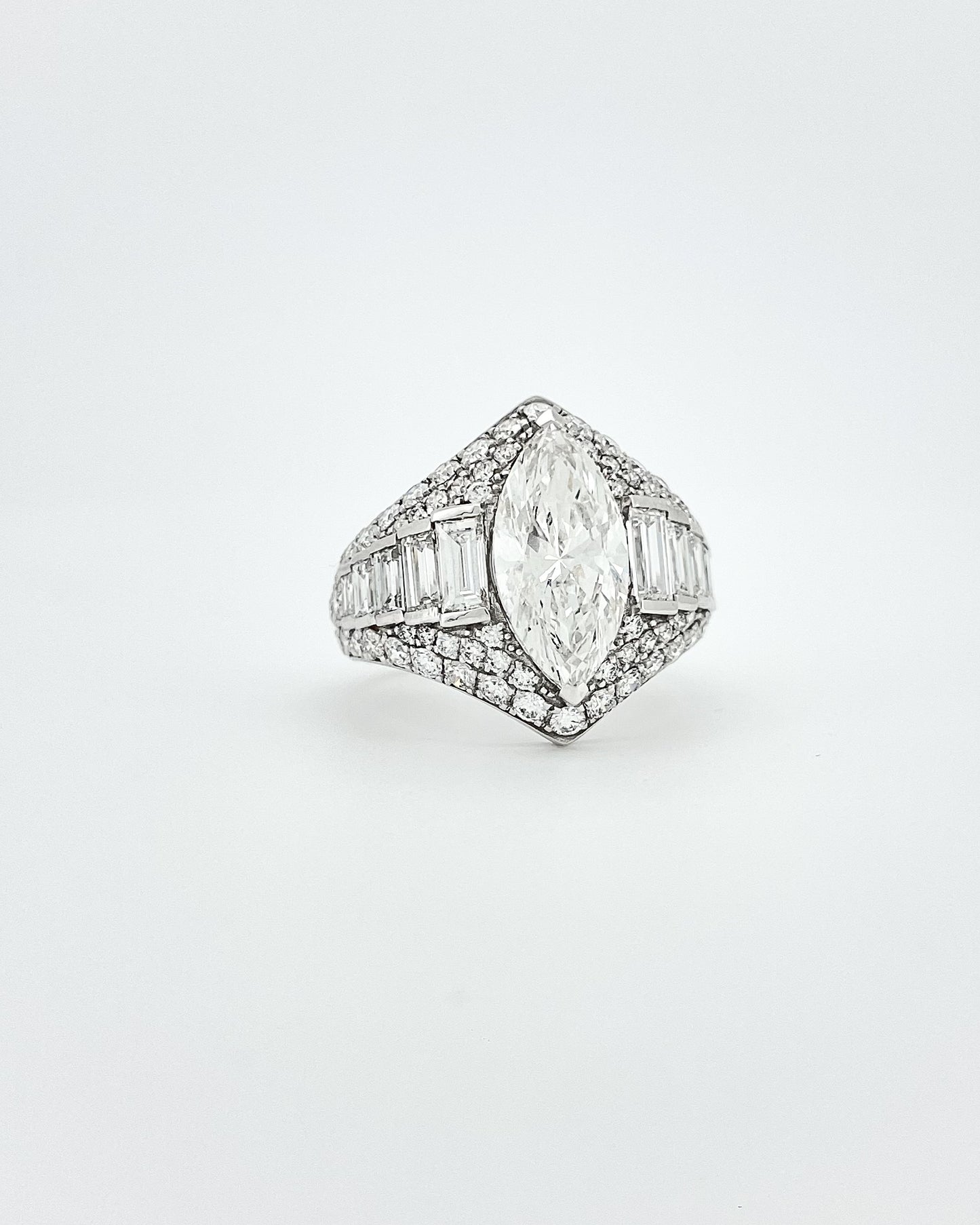 Heirloom Majestic Marquise Diamond Statement Ring