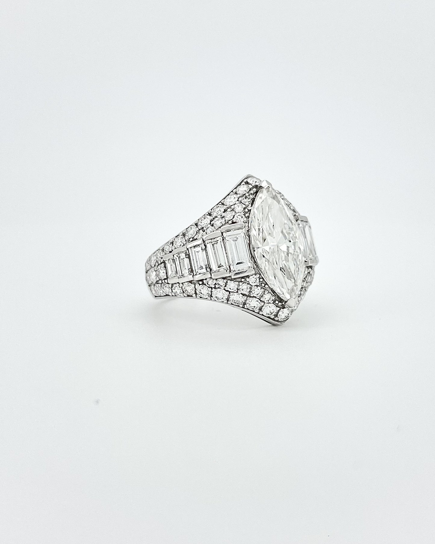 Heirloom Majestic Marquise Diamond Statement Ring