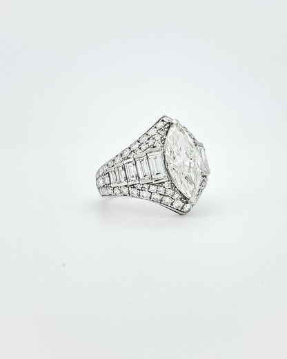 Heirloom Majestic Marquise Diamond Statement Ring