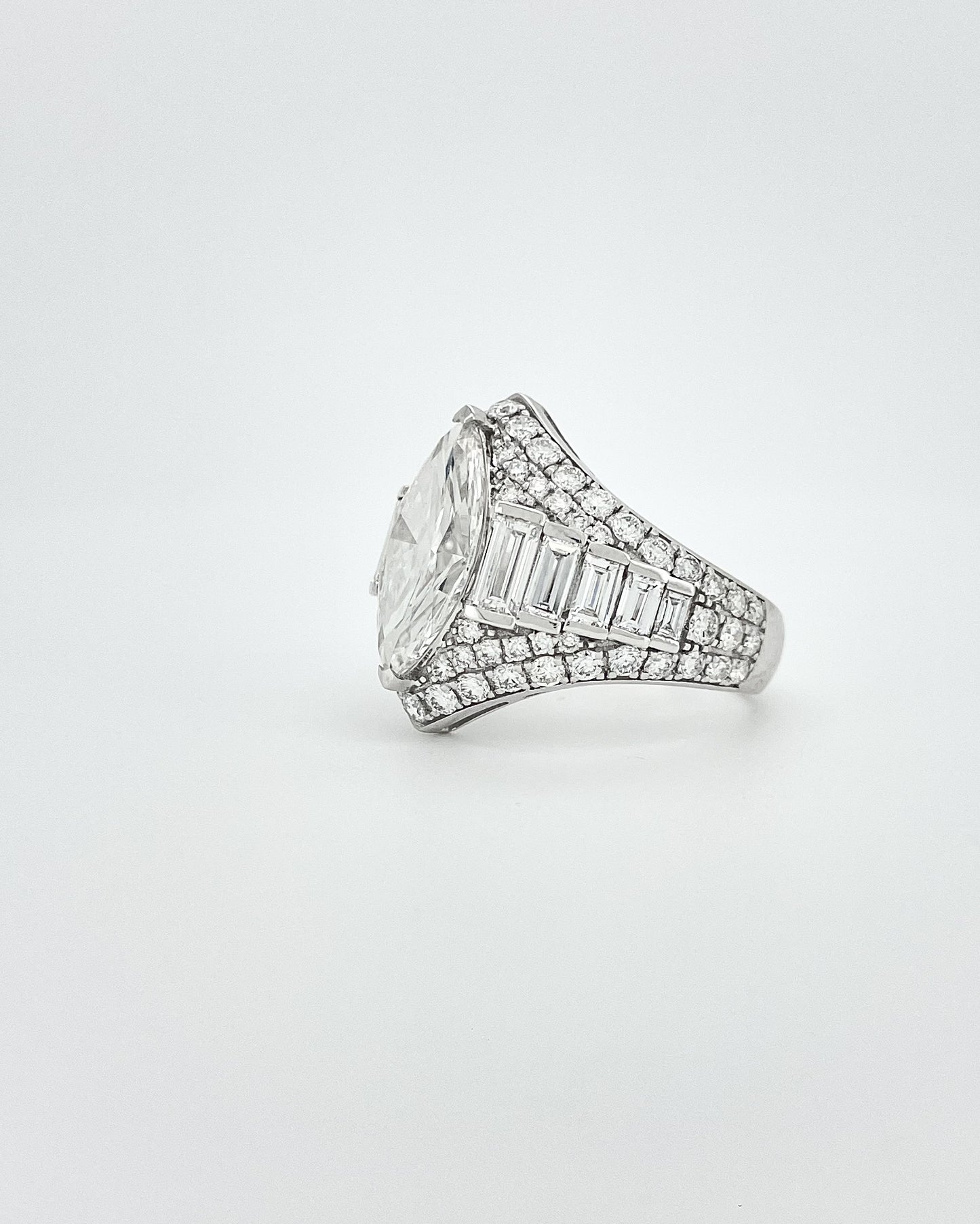Heirloom Majestic Marquise Diamond Statement Ring