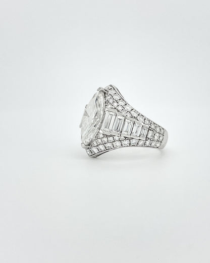 Heirloom Majestic Marquise Diamond Statement Ring